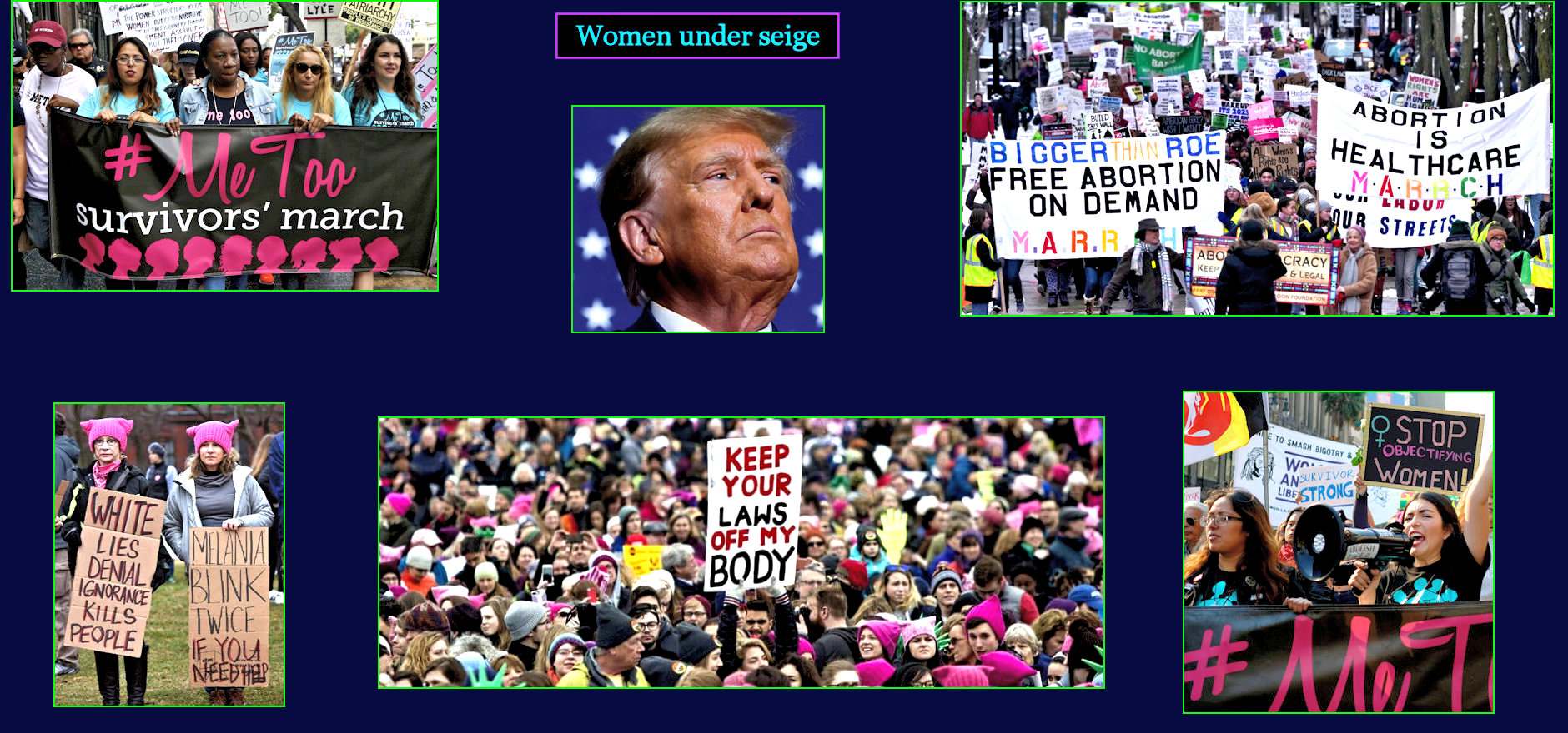 #MeToo and Roe v Wade, 2017-2022